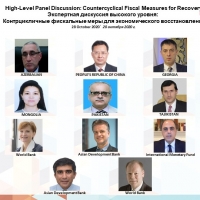 CAREC High-Level Virtual Panel on Countercyclical Fiscal Measures for Recovery