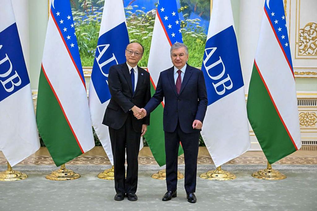 ADB President Visits Uzbekistan to Strengthen Partnership, Celebrate 30 Years of Cooperation