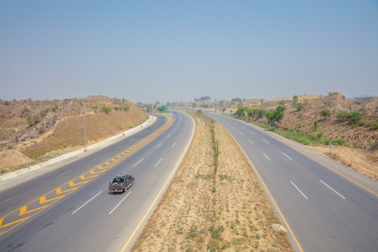 Bridge from Peshawar Islamabad Motorway  E-35 Expressway on Thursday, 31 May 2018. ..The National Trade Corridor Highway Investment Program will develop the Hasanabdal-Havellian Expressway to link the country's northern area to the existing expressway network and lead to better connectivity with other central Asian countries.