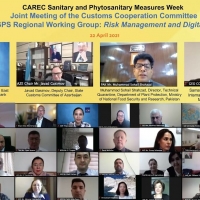 CAREC Sanitary and Phytosanitary (SPS) Measures Week – Joint Meeting of the CAREC Customs Cooperation Committee and SPS Regional Working Group: Facilitating Safe Trade – Risk Management and Digitalization