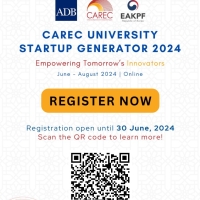 2nd Information Session: CAREC University Startup Generator 2024 (USG2024)