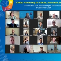 Virtual Consultation on the Azerbaijan COP29 Proposal for the CAREC Partnership for Climate, Innovation, and Trade