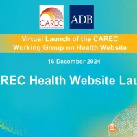 CAREC Working Group for Health Website Virtual Launch