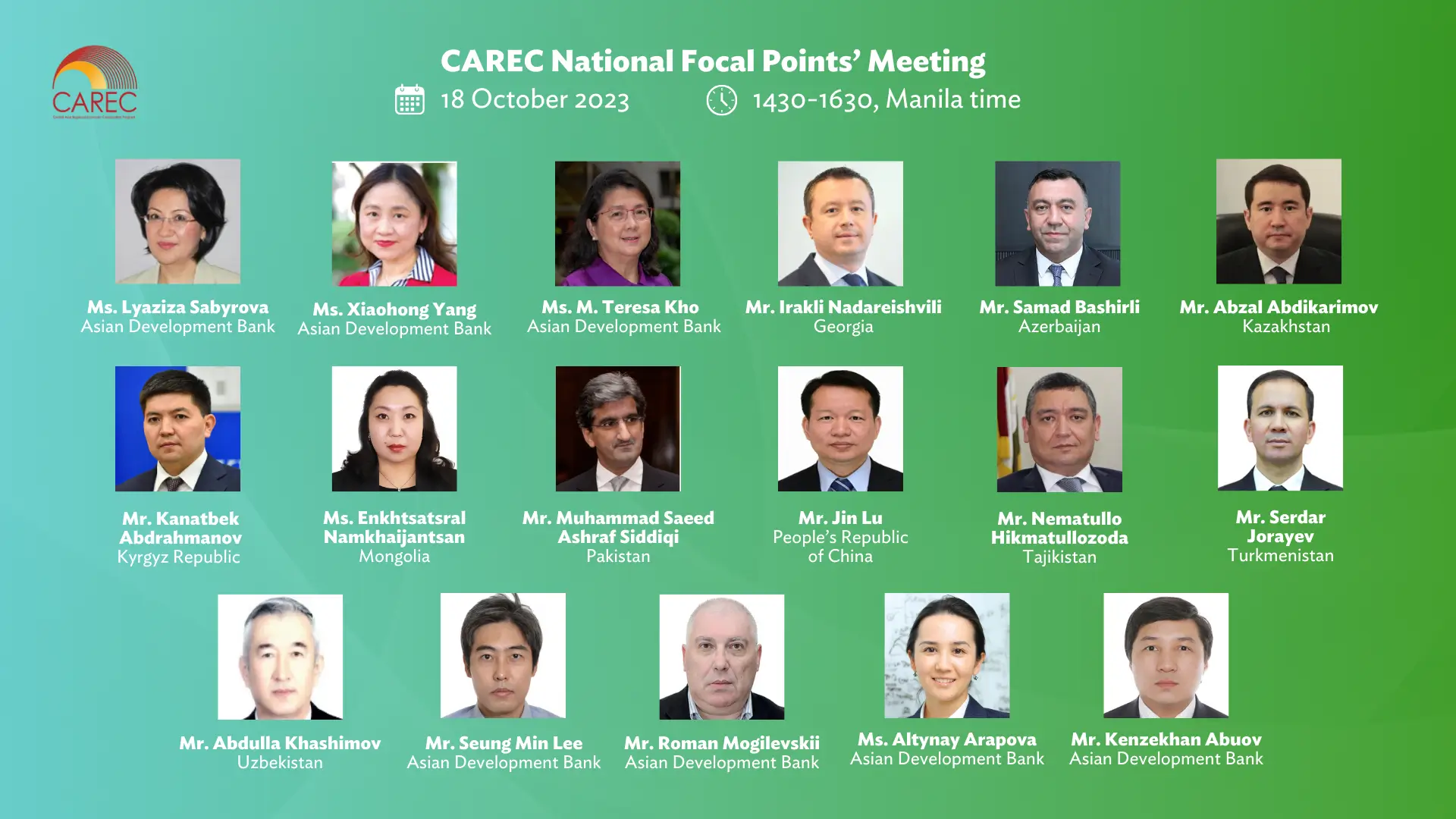 National Focal Points’ Meeting 2023